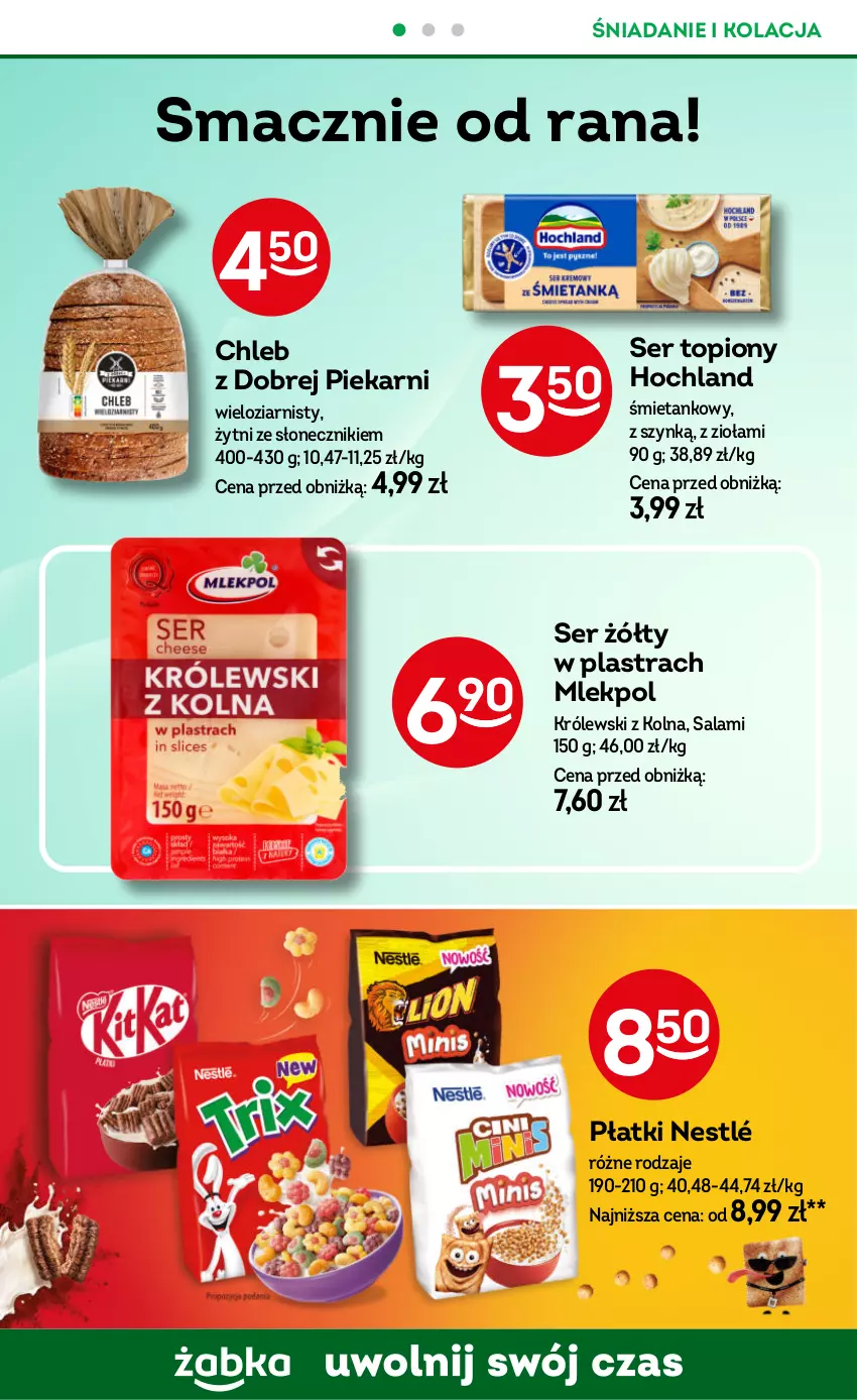 Gazetka promocyjna Żabka - ważna 12.02 do 25.02.2025 - strona 39 - produkty: Chleb, Hochland, Królewski, Nestlé, Salami, Ser, Ser topiony, Top