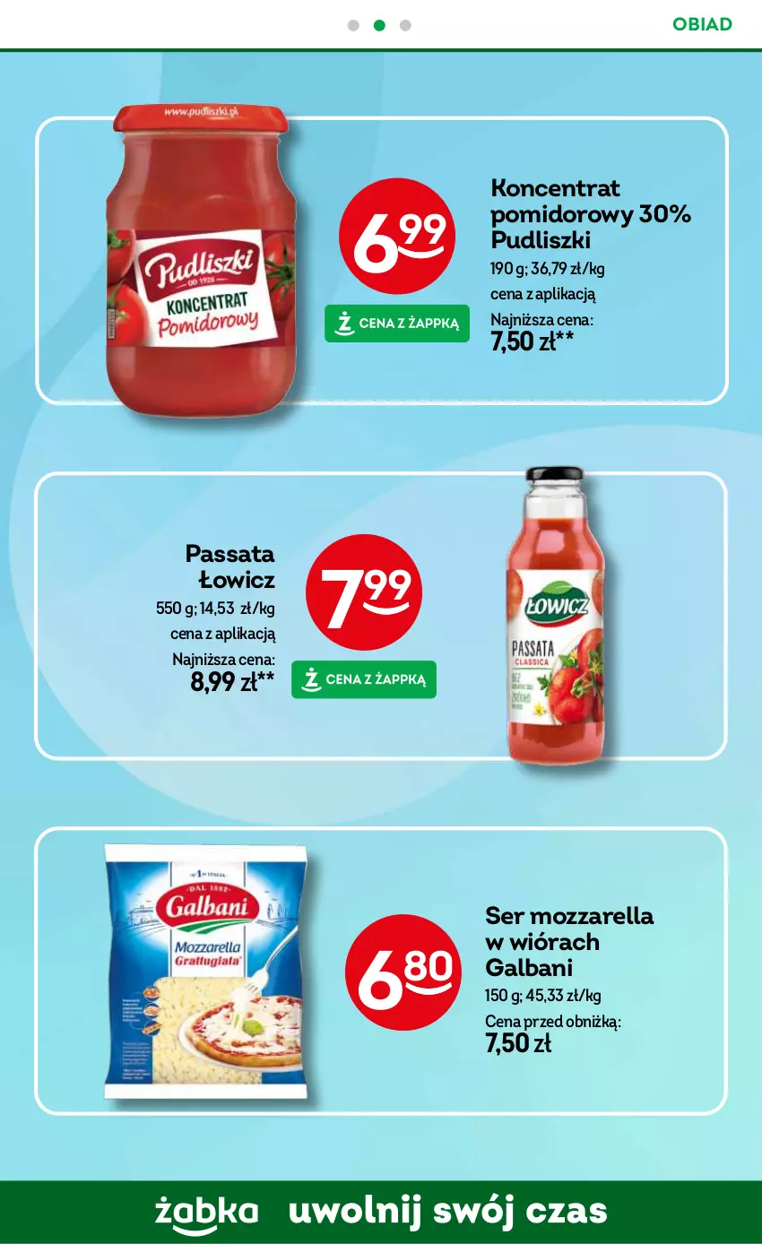 Gazetka promocyjna Żabka - ważna 12.02 do 25.02.2025 - strona 54 - produkty: Galbani, Koncentrat pomidorowy, Mozzarella, Pudliszki, Ser