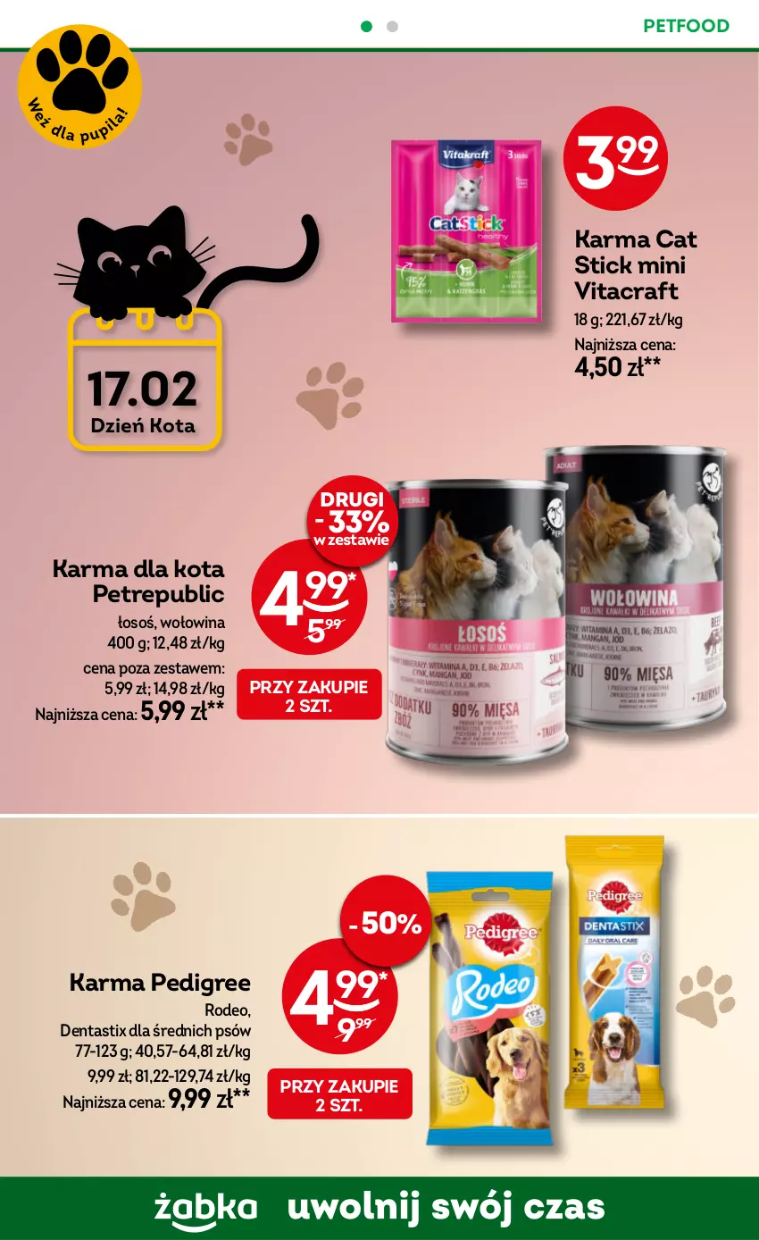 Gazetka promocyjna Żabka - ważna 12.02 do 25.02.2025 - strona 62 - produkty: Pedigree, Wołowina