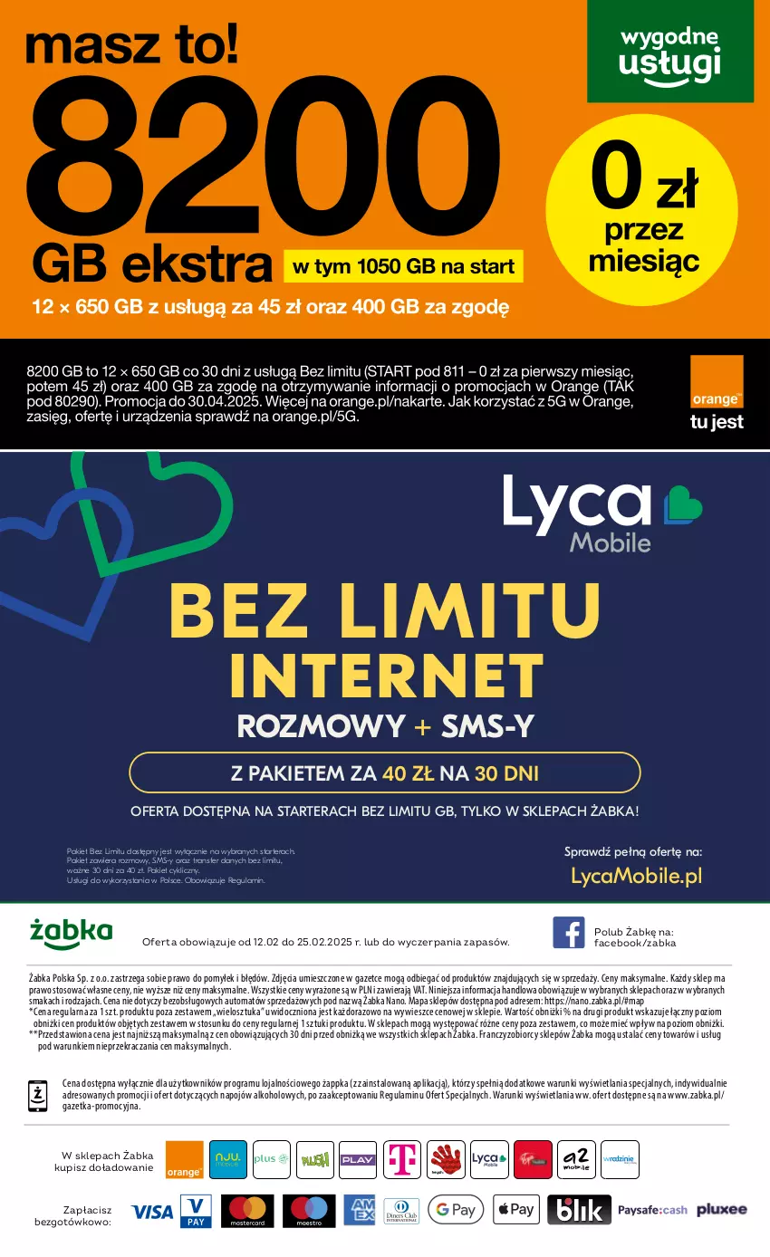 Gazetka promocyjna Żabka - ważna 12.02 do 25.02.2025 - strona 64 - produkty: Dres, Fa, Gra, Mobil, Tera, Tran