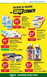Gazetka promocyjna Żabka - Gazetka - ważna od 25.02 do 25.02.2025 - strona 43 - produkty: Jogurt naturalny, Ser, Jogurt, Serek, Bieluch, Napój mleczny, Baton, Fanta, Danio, Mleczna kanapka, Napój, Kinder, Fa