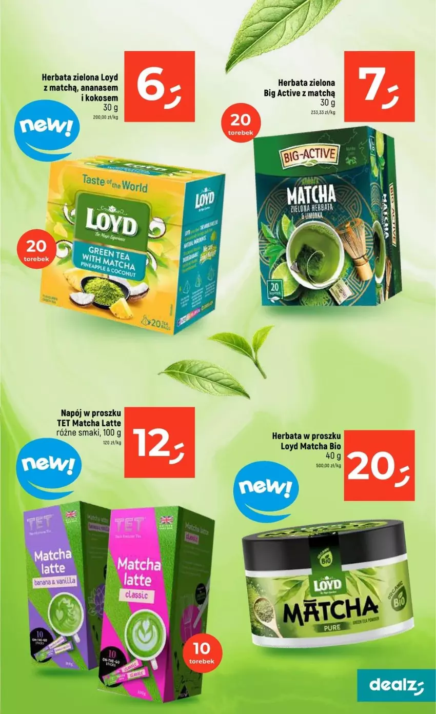 Gazetka promocyjna Dealz - NOWA GAZETKA - ważna 22.01 do 28.01.2026 - strona 17 - produkty: Ananas, Fa, Herbata, Kokos, Loyd