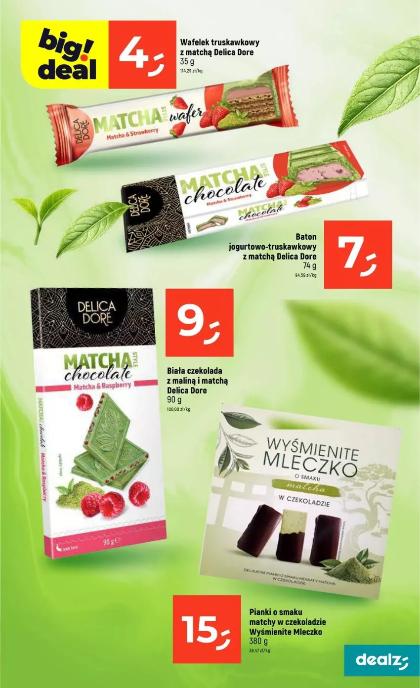 Gazetka promocyjna Dealz - NOWA GAZETKA - ważna 22.01 do 28.01.2026 - strona 21 - produkty: Czekolada, Jogurt, Mleczko, Wafelek