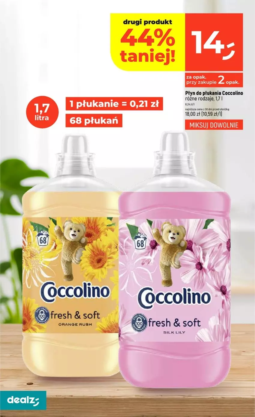 Gazetka promocyjna Dealz - NOWA GAZETKA - ważna 22.01 do 28.01.2026 - strona 28 - produkty: Coccolino, Fa, Płyn do płukania