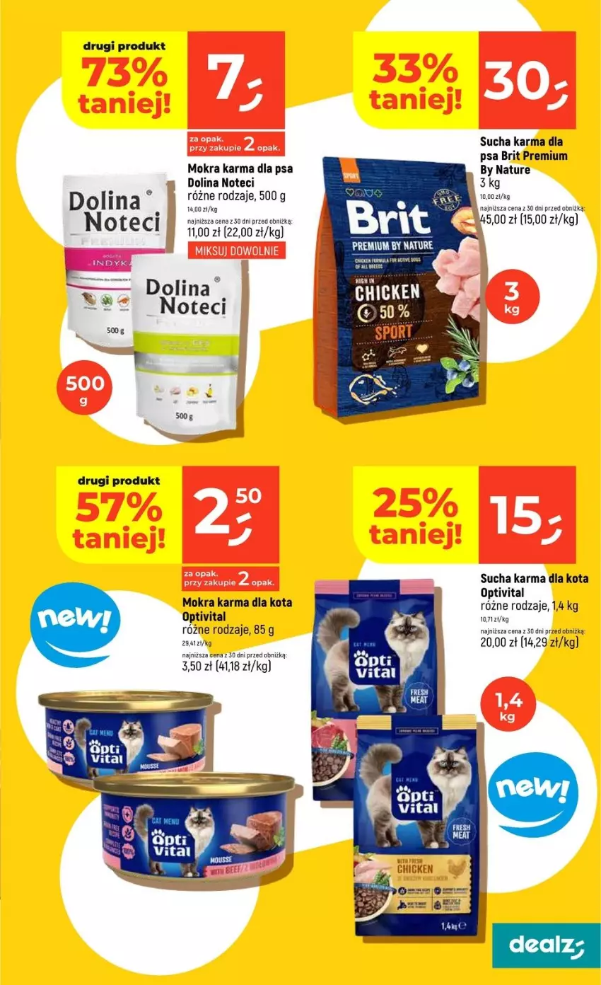 Gazetka promocyjna Dealz - NOWA GAZETKA - ważna 22.01 do 28.01.2026 - strona 31 - produkty: Brit, Mokra karma, Sucha karma