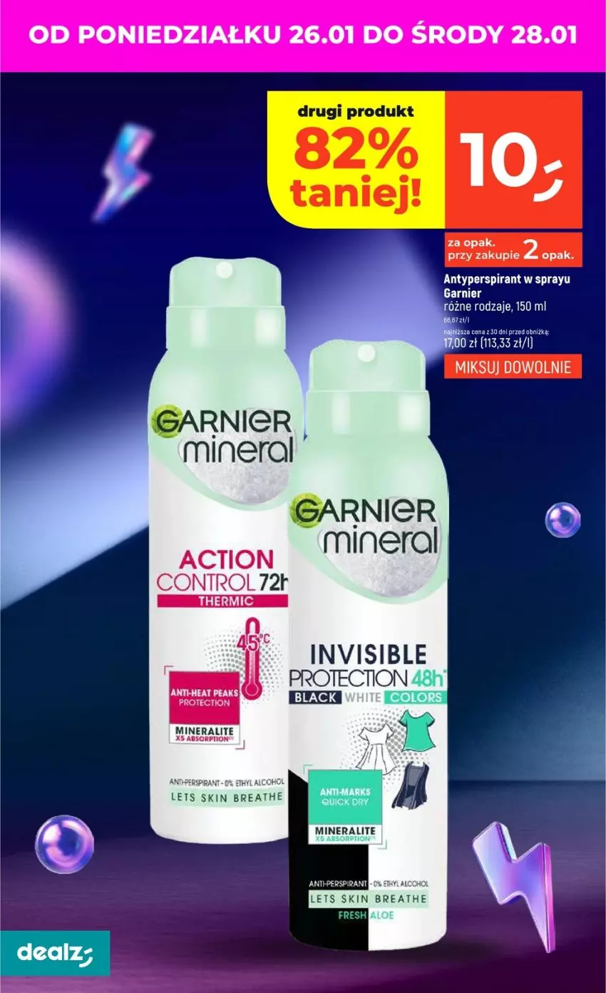 Gazetka promocyjna Dealz - NOWA GAZETKA - ważna 22.01 do 28.01.2026 - strona 40 - produkty: Antyperspirant, Control, Fa, Garnier