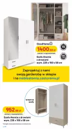 Gazetka promocyjna Castorama - Gazetka Castorama - Gazetka - ważna od 10.10 do 10.10.2021 - strona 22 - produkty: Rama, Cynk, Pojemnik, Regał, Szafa, Drzwi, Astor, Regał metalowy, Meble, HP, Fa