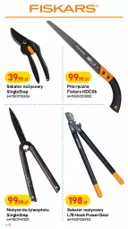 Gazetka promocyjna Castorama - Gazetka Castorama - Gazetka - ważna od 10.10 do 10.10.2021 - strona 32 - produkty: Noż, Gra, Nożyce, Sekator, Fiskars