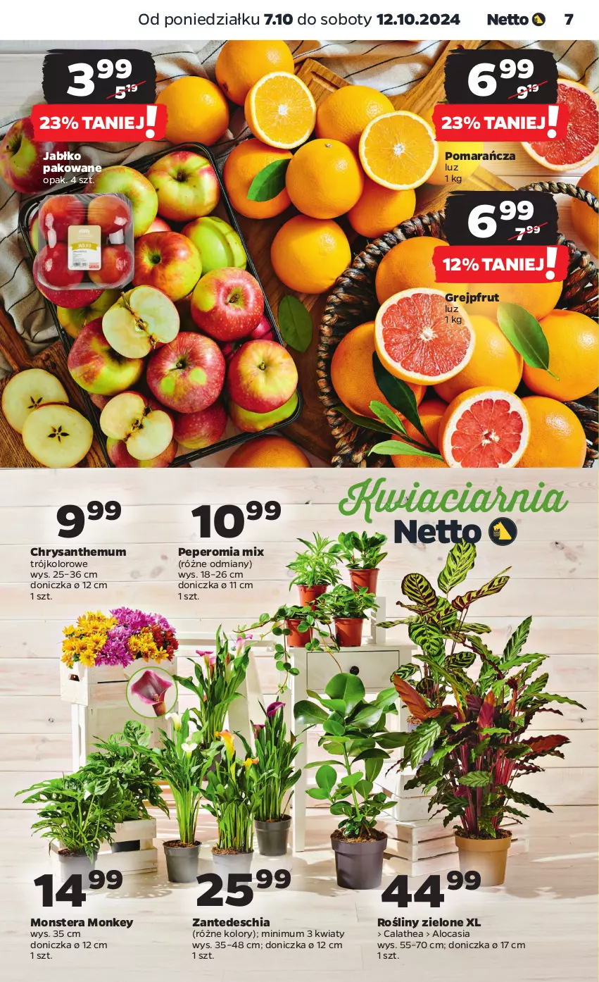 Gazetka promocyjna Netto - Netto Gazetka Food 41/24A - ważna 07.10 do 12.10.2024 - strona 7 - produkty: Chia, Grejpfrut, Tera