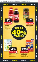 Gazetka promocyjna Netto - Netto Gazetka Food 41/24A - Gazetka - ważna od 12.10 do 12.10.2024 - strona 24 - produkty: Dawtona, Sok, Proszek do prania, Tera, Pesto, Vizir