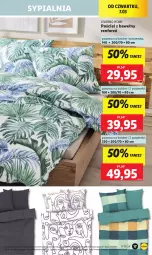 Gazetka promocyjna Lidl - GAZETKA - Gazetka - ważna od 09.03 do 09.03.2024 - strona 21 - produkty: Sypialnia, Ivar, Pościel, Poszewka