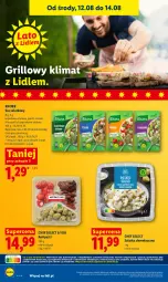 Gazetka promocyjna Lidl - Gazetka ważna od 12.08 do 14.08 - Gazetka - ważna od 14.08 do 14.08.2026 - strona 54 - produkty: Sałatka, Sos, Sałat, Grill, Knorr