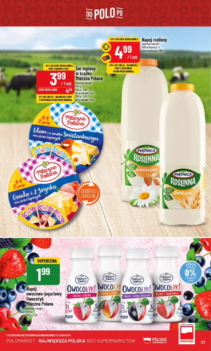 Gazetka promocyjna PoloMarket - Gazetka pomocyjna - ważna 08.11 do 14.11.2023 - strona 23 - produkty: Jogurt, Napój, Napój roślinny