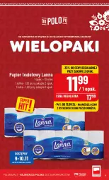Gazetka promocyjna PoloMarket - Gazetka pomocyjna - Gazetka - ważna od 14.11 do 14.11.2023 - strona 9 - produkty: Papier, Papier toaletowy