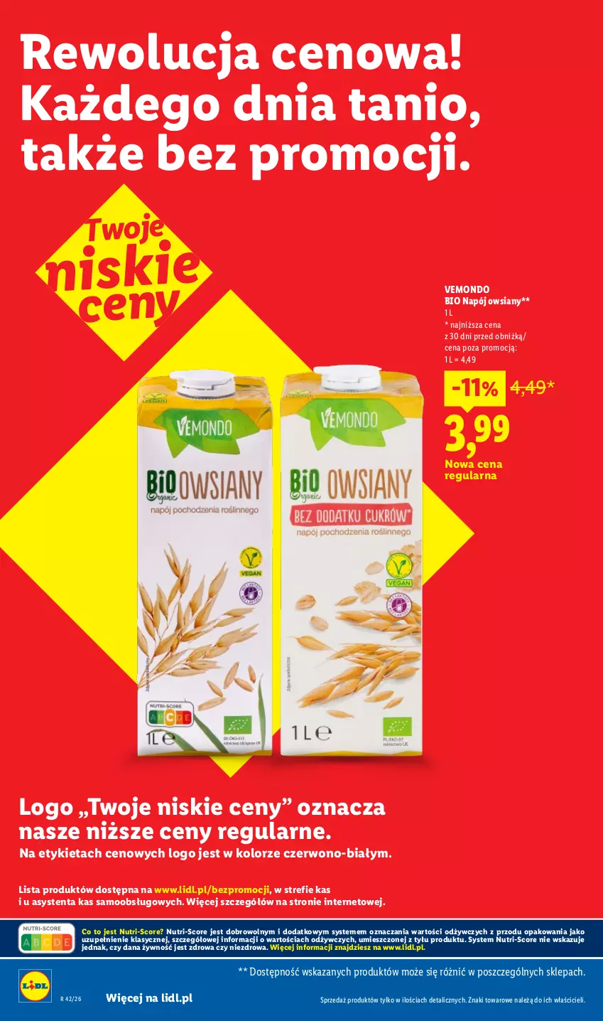 Gazetka promocyjna Lidl - Gazetka - ważna 19.10 do 21.10.2026 - strona 16 - produkty: Napój