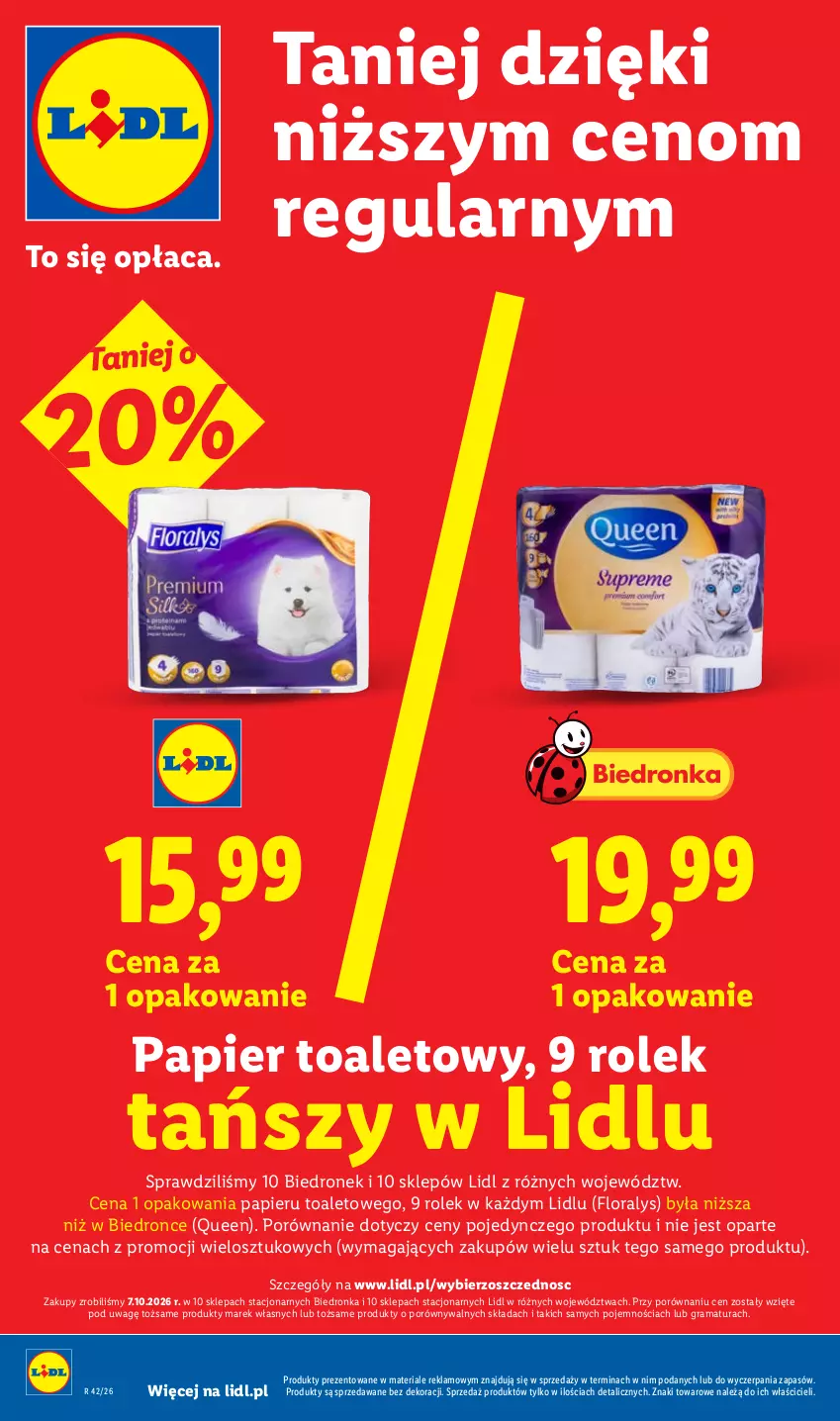 Gazetka promocyjna Lidl - Gazetka - ważna 19.10 do 21.10.2026 - strona 22 - produkty: Flora, Gra, Papier, Papier toaletowy, Por, Rama