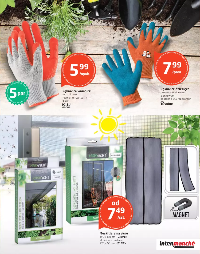 Gazetka promocyjna Intermarche - Wiosna - ważna 03.03 do 16.03.2022 - strona 7 - produkty: Drzwi, Dzieci, Okno, Rękawice