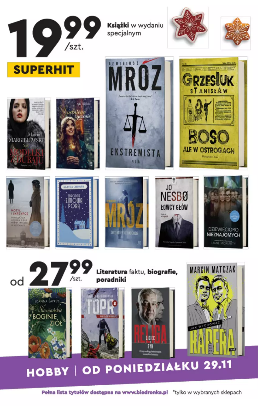 Gazetka promocyjna Biedronka - Okazje tygodnia - ważna 29.11 do 12.12.2021 - strona 21 - produkty: Fa, Gra, Por, Tera