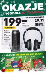 Gazetka promocyjna Biedronka - Okazje tygodnia - Gazetka - ważna od 12.12 do 12.12.2021 - strona 1 - produkty: Słuchawki, Głośnik