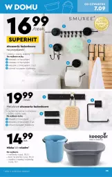 Gazetka promocyjna Biedronka - Gazetka - ważna od 16.09 do 16.09.2023 - strona 25 - produkty: Papier, Wieszak, Kosz, Papier toaletowy, Wiadro, Haczyk, Miska