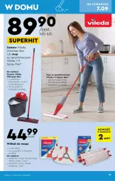 Gazetka promocyjna Biedronka - Gazetka - ważna od 16.09 do 16.09.2023 - strona 31 - produkty: Mop, Rama, Pojemnik, Vileda, Wkład do mopa, Wiadro, Wiadro z wyciskaczem