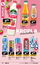 Gazetka promocyjna Netto - Od Czwartku - Gazetka - ważna od 31.08 do 31.08.2025 - strona 16 - produkty: Sok, Napój energetyczny, Ice tea, Napoje, Lipton, Oshee, Napój niegazowany, Woda, Mango, Napój, Liczi, Kokos