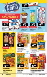 Gazetka promocyjna Netto - Od Czwartku - Gazetka - ważna od 31.08 do 31.08.2025 - strona 8 - produkty: Deser mleczny, Cheetos, Warzywa, Ser, Maślanka, Orzeszki, Zott, Papryka, Beskidzki, Chrupki, Bajgle, Burger, Pudding, Bazyl, Lorenz, Deser, Mleczna kanapka, Grill, Lay’s, Krakersy, Kinder, Monte