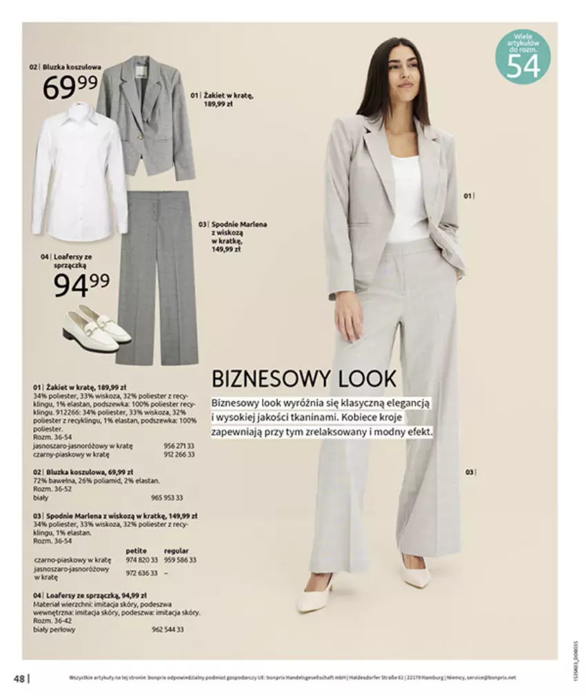 Gazetka promocyjna Bonprix - MARYNARSKIE AKCENTY - ważna 02.03 do 30.03.2026 - strona 50 - produkty: Por, Sok, Spodnie, Tera