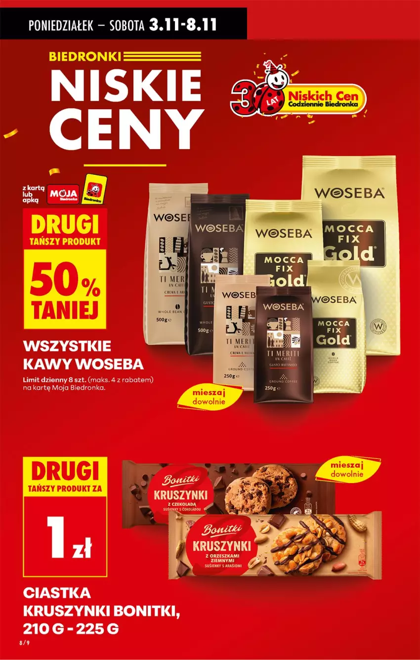 Gazetka promocyjna Biedronka - Od Poniedziałku - ważna 03.11 do 08.11.2025 - strona 10 - produkty: Bonitki, Ciastka, Woseba