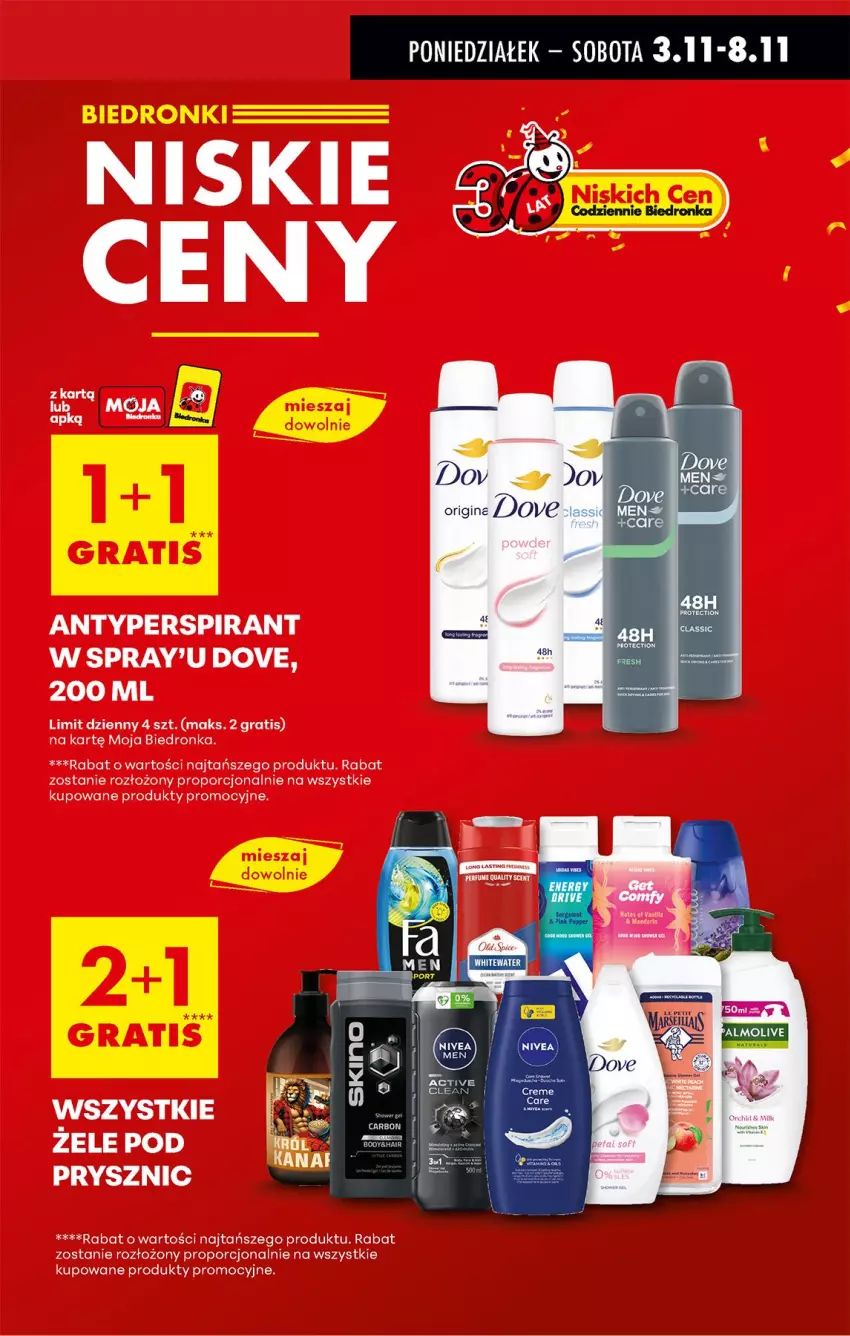 Gazetka promocyjna Biedronka - Od Poniedziałku - ważna 03.11 do 08.11.2025 - strona 15 - produkty: Antyperspirant, Dove, Gra, Por