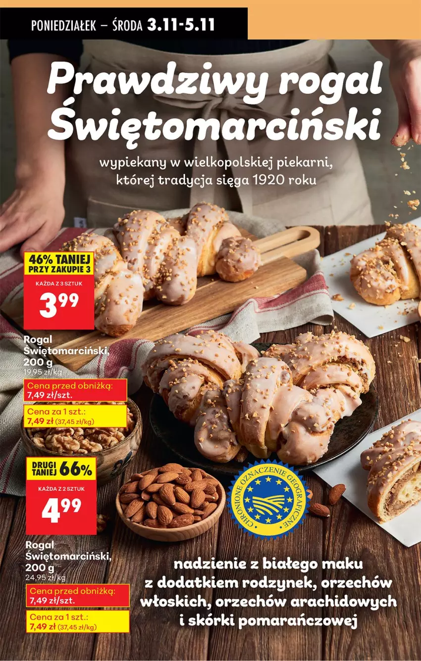 Gazetka promocyjna Biedronka - Od Poniedziałku - ważna 03.11 do 08.11.2025 - strona 16 - produkty: Rogal