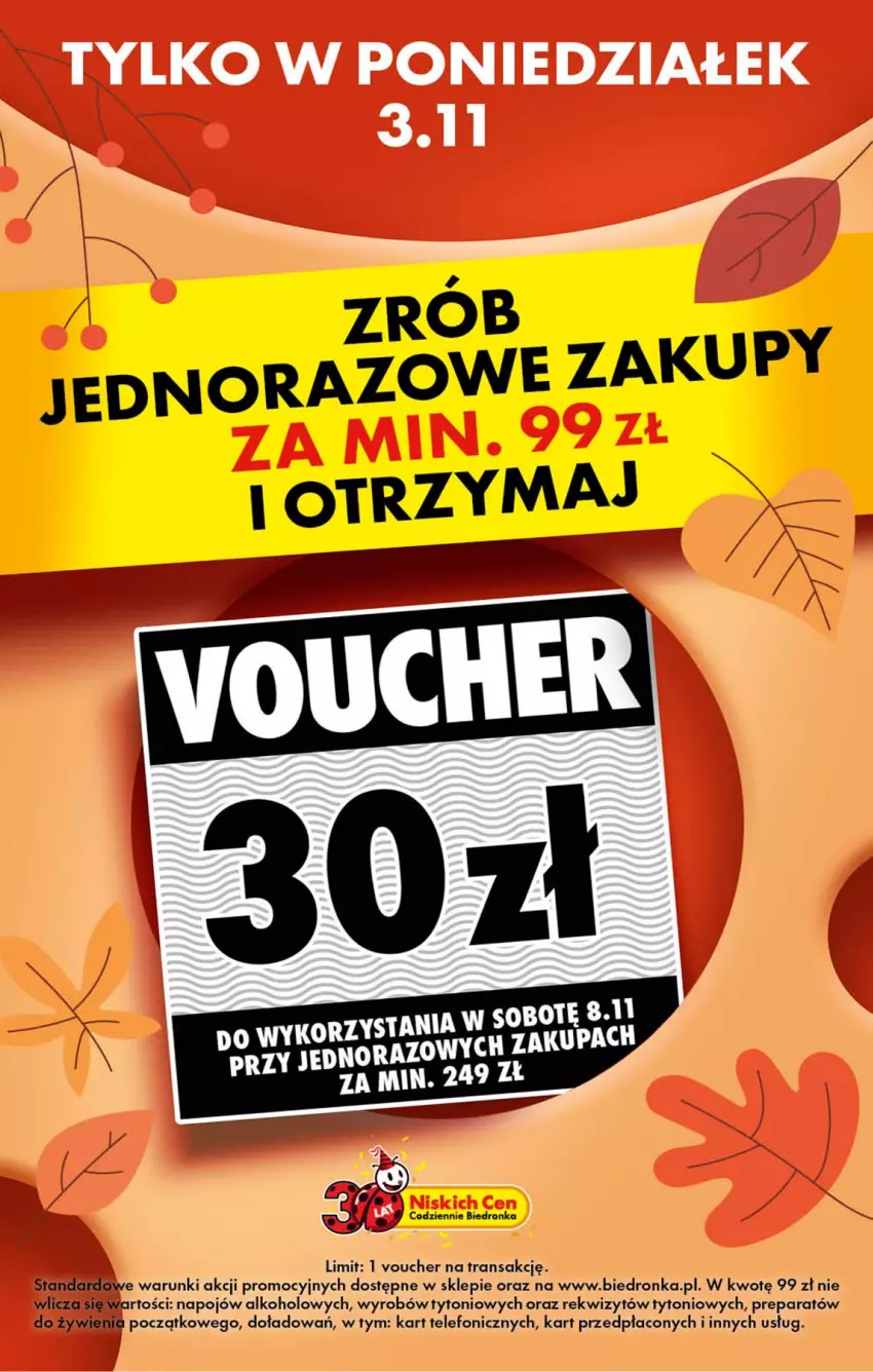 Gazetka promocyjna Biedronka - Od Poniedziałku - ważna 03.11 do 08.11.2025 - strona 2 - produkty: Telefon, Tran