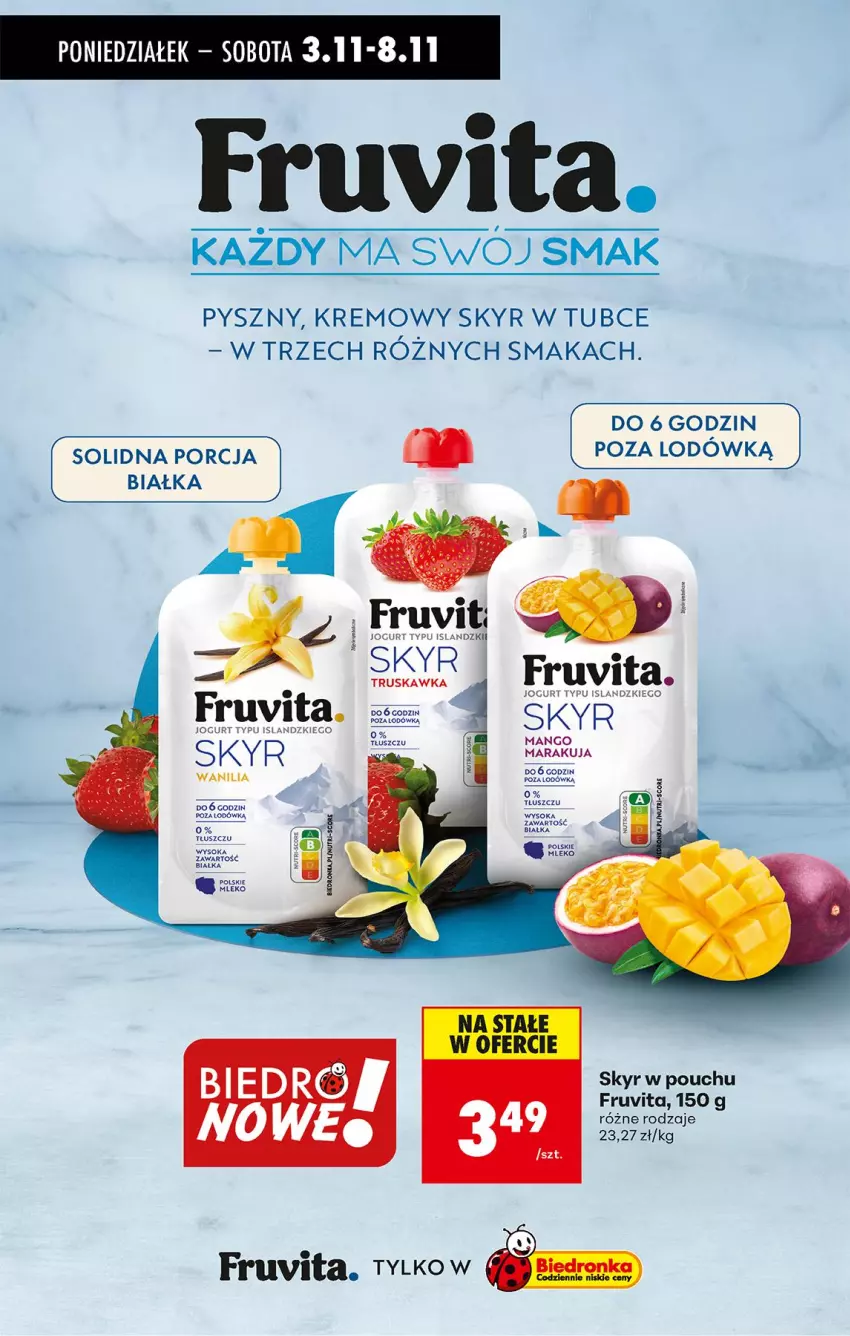 Gazetka promocyjna Biedronka - Od Poniedziałku - ważna 03.11 do 08.11.2025 - strona 39 - produkty: Isla, Jogurt, Mango, Por, Ser, Sok