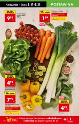 Gazetka promocyjna Biedronka - Od Poniedziałku - Gazetka - ważna od 08.11 do 08.11.2025 - strona 20 - produkty: Por, Sałata masłowa, Papryka, Pomidorki, Sałat, Masło, Fa