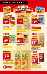Gazetka promocyjna Biedronka - Od Poniedziałku - Gazetka - ważna od 08.11 do 08.11.2025 - strona 42 - produkty: Kawa rozpuszczalna, Sos, Sok, Kawa ziarnista, Zupa, Winiary, Dallmayr, Kawa mielona, Kawa, Lipton, Spaghetti, Tymbark, Krupnik, Pudliszki, Groch, Herbata, Lisner, Fa