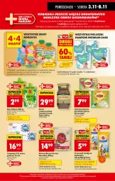 Gazetka promocyjna Biedronka - Od Poniedziałku - Gazetka - ważna od 08.11 do 08.11.2025 - strona 49 - produkty: Por, Pur, Mus, Pampers, BoboVita, Purina, Kawa, Tampony, Lipton, Kubuś, Jacobs, Herbata, O.B., Pedigree