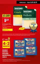 Gazetka promocyjna Biedronka - Od Poniedziałku - Gazetka - ważna od 08.11 do 08.11.2025 - strona 5 - produkty: Ser, Por, Gra, Podlaski, Gouda, Masło