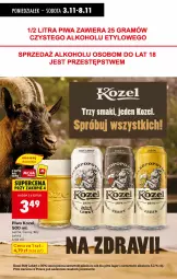 Gazetka promocyjna Biedronka - Od Poniedziałku - Gazetka - ważna od 08.11 do 08.11.2025 - strona 69 - produkty: Piwa, Piwo, Kozel