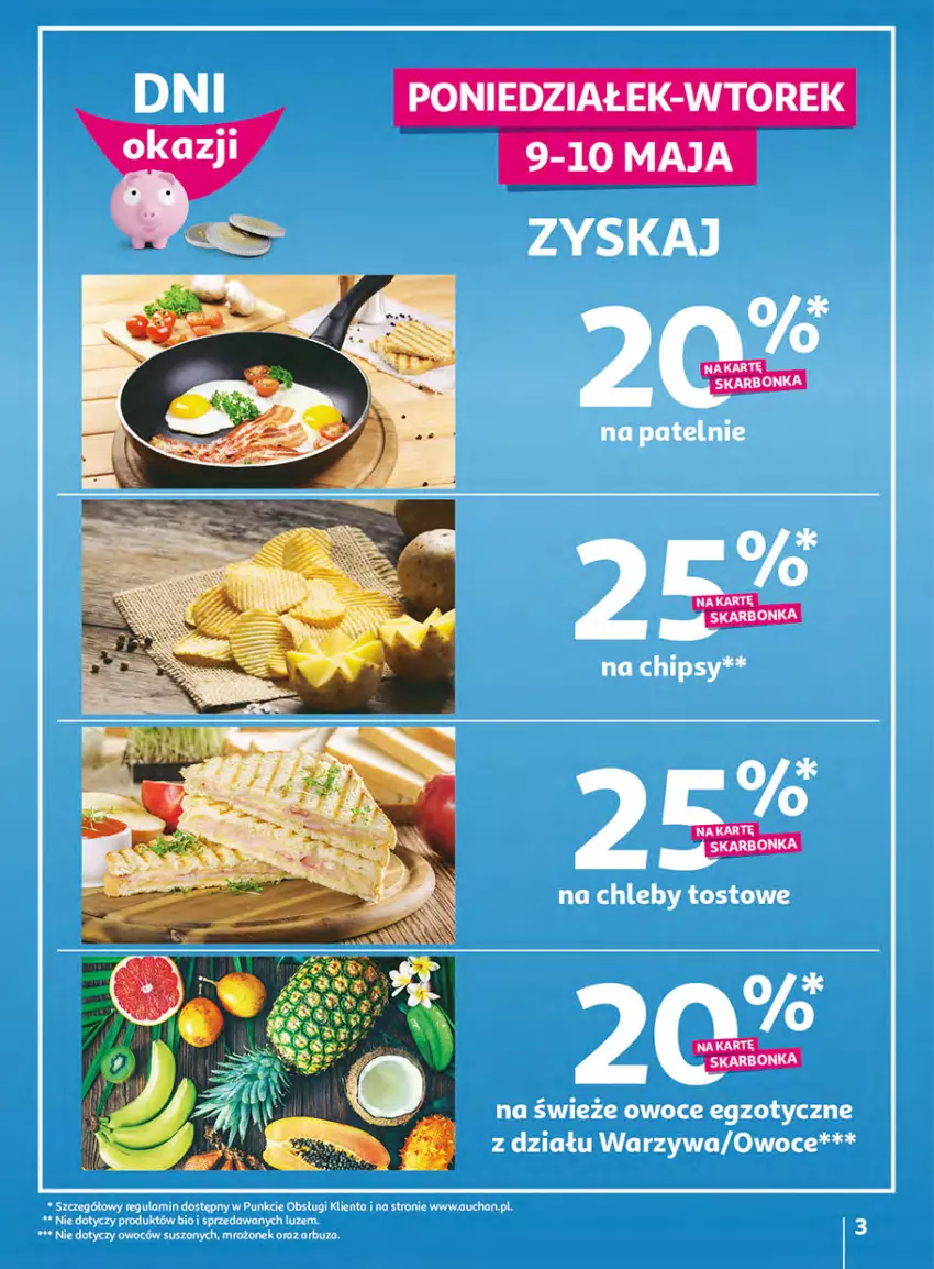 Gazetka promocyjna Auchan - Włoska kuchnia jest w cenie Hipermarkety - ważna 05.05 do 11.05.2022 - strona 3