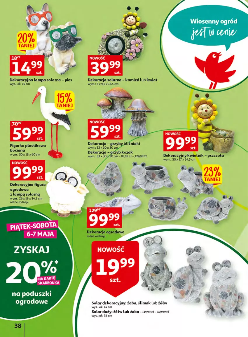 Gazetka promocyjna Auchan - Włoska kuchnia jest w cenie Hipermarkety - ważna 05.05 do 11.05.2022 - strona 38 - produkty: Kwietnik, Lampa