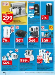 Gazetka promocyjna Auchan - Włoska kuchnia jest w cenie Hipermarkety - Gazetka - ważna od 11.05 do 11.05.2022 - strona 42 - produkty: Majonez, Top, Ser, Pur, Blender ręczny, Blender, Brit, Czajnik, Młynek, Kawa, Pojemnik, Mikser, Szynka, Opiekacz do kanapek, Robot, Maszynka, Zelmer, Bosch, Brita, Waga