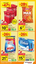 Gazetka promocyjna Intermarche - Gazetka promocyjna - Gazetka - ważna od 09.07 do 09.07.2025 - strona 3 - produkty: Gin, Papier, Proszek do prania, Chipsy, Coca-Cola, Papier toaletowy, Velvet, Bryza