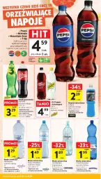 Gazetka promocyjna Intermarche - Gazetka promocyjna - Gazetka - ważna od 09.07 do 09.07.2025 - strona 30 - produkty: Primavera, Cytryny, Mirinda, LANA, Pepsi, Schweppes, Napój izotoniczny, Napój gazowany, Prima, Woda mineralna, Staropolanka, Woda, Napój, Cisowianka
