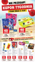 Gazetka promocyjna Intermarche - Gazetka promocyjna - Gazetka - ważna od 09.07 do 09.07.2025 - strona 35 - produkty: Earl Grey, Ser, Por, Gra, Granat, Truskawki, Chałwa, Mascarpone, Maliny, Mleczko, Lipton, Czekolada, Ptasie mleczko, E. Wedel, Deser, Herbata, Mango, Mięta, Kokos, Grejpfrut, Fa