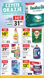 Gazetka promocyjna Intermarche - Gazetka promocyjna - Gazetka - ważna od 09.07 do 09.07.2025 - strona 38 - produkty: Ludwik, Tablet, Proszek do prania, Persil, Velvet, Ręcznik, Rolki, Kostka do wc, Tytan, Fairy, Zmywarki, Kapsułki do prania, Tabletki do zmywarki, Fa