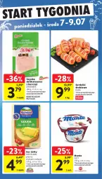 Gazetka promocyjna Intermarche - Gazetka promocyjna - Gazetka - ważna od 09.07 do 09.07.2025 - strona 43 - produkty: Ser, Drobimex, Zott, Serdelki, Duda, Szynka, Hochland, Szynka delikatesowa, Monte