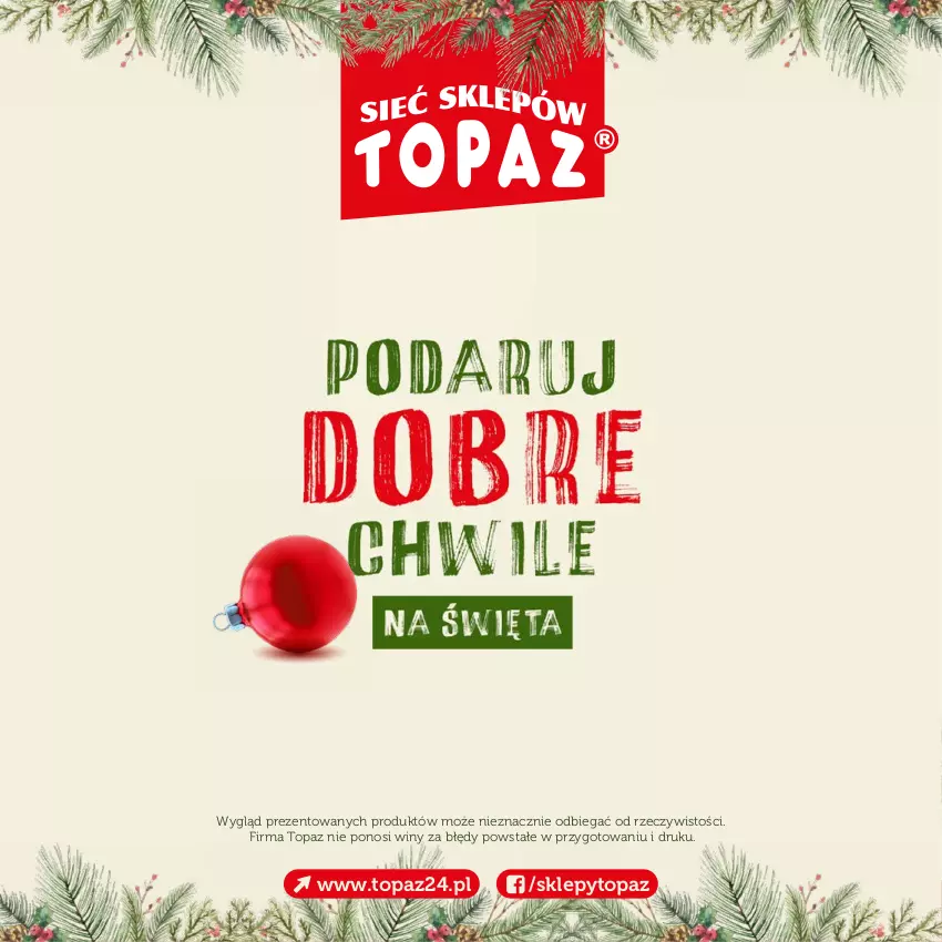 Gazetka promocyjna Topaz - Gazetka - ważna 23.11 do 31.12.2023 - strona 33 - produkty: Top
