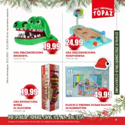 Gazetka promocyjna Topaz - Gazetka - Gazetka - ważna od 31.12 do 31.12.2023 - strona 9 - produkty: Gra, Kosz, Klocki
