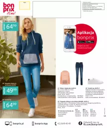 Gazetka promocyjna Bonprix - Miłość na zawsze! - Gazetka - ważna od 07.08 do 07.08.2022 - strona 100 - produkty: Sneakersy, Bluza z kapturem, Dżinsy, Wełna, Bluza, Fa
