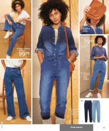 Gazetka promocyjna Bonprix - Miłość na zawsze! - Gazetka - ważna od 07.08 do 07.08.2022 - strona 7 - produkty: Torebka, Kosz, Koszula, Dżinsy, Kombinezon